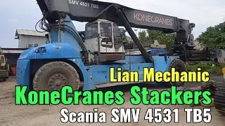 Service Container Stackers Konecranes SMV 4531 TB5 #servicealatberat #bengkelalatberat