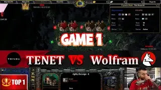 🏆TOP 1 DOTA - TENET vs Wolfram (GAME 1) Eighth-Finals