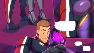 Shepard And Tali Time Together | Mass Effect Comic Dub