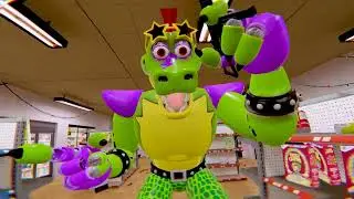 VR Гига Монти рисует а я угадываю и дарю в Бонелаб FNAF COOP Bonelab Mod