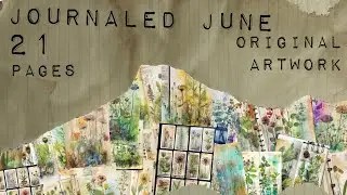 Journaled June - a digital by Stash of Dave (Dash of Dave)
