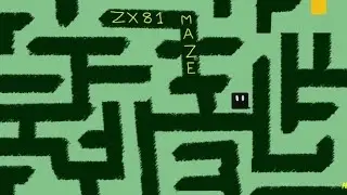 zx81 random(ish) maze generation