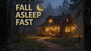 Gentle Night RAIN - Rain Sounds for Sleeping, Sleep Fast, Beat Insomnia & Relax