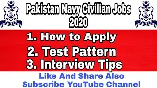 Navy 2020 Civilian Guidelines | Test Pattern | How to Apply | How to Preparation | JobzMCQz