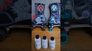 How to paint roller skates