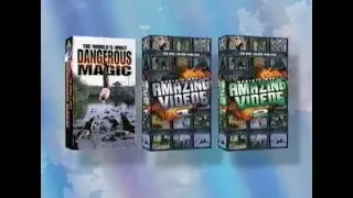 The World's Most Dangerous Magic & The World's Most Amazing Videos Vol.1 & 2 on VHS