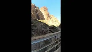 Fish Creek Bridge View.. EUC Nomad Life...