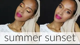 SUNSET MAKEUP TUTORIAL- JUVIA'S PLACE NUBIAN 2