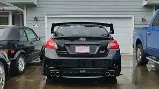 Subaru WRX STi Rear Under Spoiler Diffuser JDM VA