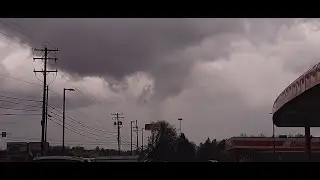 First Storm Chase of 2022 - Rotating Wall Cloud Chase