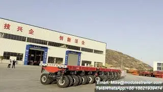 600Tons SPMT, PPU+6 axle+4 axle+Remote Control,Self propelled modular transporter similar Scheuerle