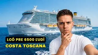 Inside One of Europe’s Biggest Cruise Ships | Is It Better Than a Hotel? | Costa Toscana