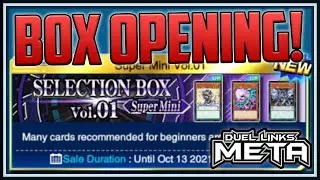 Pack Opening! Selection Box Super Mini Vol.01! [Yu-Gi-Oh! Duel Links]