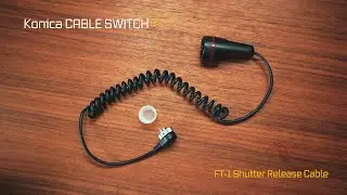 Konica Shutter Release Cable - Quick Demonstration