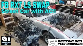 Drifting Dad Performance LS Swapped FB RX7 Part 1: Removing the Rotary and Prepping the LS