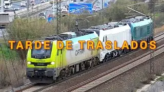 Tarde de traslados internacionales y mercancías en Cornellà de Llobregat.