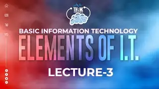 Elements of IT (Hardware & Software) Basic IT (Information Technology | Urdu / Hindi