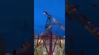 Crane operation on board Jack Up Drilling Rig #jackup #offshore #rigmove