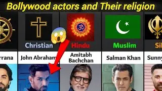 Bollywood actors Religion 😱🔥 You will be Surprised 😮 #bollywood #actors #religion