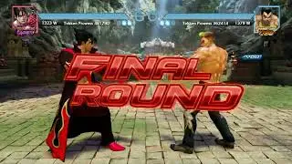 getting bodied to a Senior old school tekken player