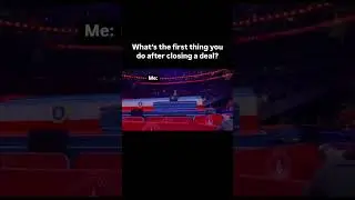 What&rsquo;s the first thing you do after closing a deal?🏆