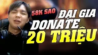 Phản Ứng Của FL.ADC Khi Được Đại Gia Donate 20 Củ Trong Một Nốt Nhạc
