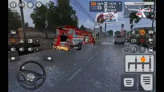 Bus Simulator Indonesia the 3rd jeep in the three jeeps - Android gameplay 