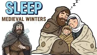 Sleeping Through the Cold: How Medieval Families Survived Brutal Winters | For Sleep |
