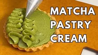 How to Make Silky Matcha Pastry Cream | Perfect for Tarts, Pastries & More!