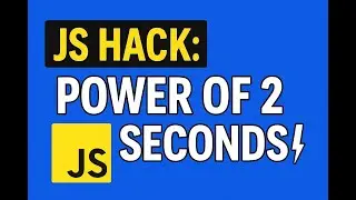 LeetCode 231 | The #1 JavaScript Method to Determine If a Number Is a Power of Two