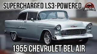 Custom 1955 Chevrolet Bel Air. Magnuson Supercharged LS3 with 700 Horsepower