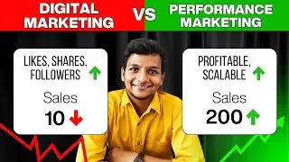 Digital Marketing vs. Performance Marketing 🚀 | Which is best for your business? | Nagesh Bannee