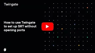 How to use Twingate to set up SRT without opening ports for video production in vMix and OBS