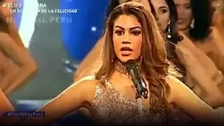 Beauty pageant contestants give violence against women facts instead of measurements
