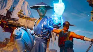 Mortal Kombat 1 - All Raiden Intro Dialogues [4K] [60FPS]