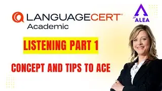LANGUAGECERT ACADEMIC LISTENING PART 1 TIPS| STUDY IN UK AUSTRALIA NEW ZEALAND| IELTS vs LCA