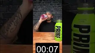 HOW LONG WILL IT TAKE ME TO DRINK PRIME