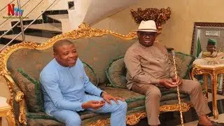 Just In: Governor Wike visits Ihedioha, What He Said About Imo State