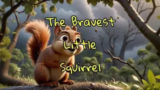 The Tiny Hero! 🐿️ Brave Squirrel Saves Baby Bird in a Storm!