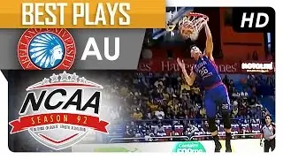 Lervin Flores for the fastbreak dunk! | AU | Best Plays | NCAA 92 - 2016