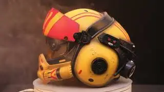 Xcoser Titanfall 2 Viper Valkyrie Damaged Helmet Cosplay