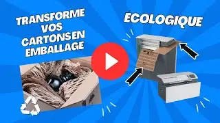 Matelasseur carton Profilpack par HSM et LCEMBALLAGE