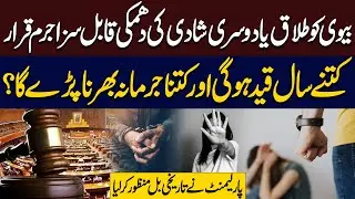Historic Bill Passed: Harassing Wife Now Punishable by Law | Hum News | Pakistan