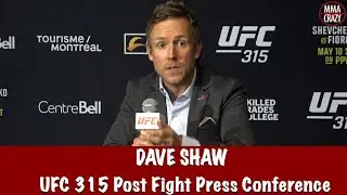 Dave Shaw reacts to Jack Della Maddalena win over Belal Muhammad, Recaps UFC 315