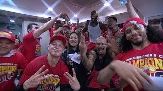 SMB dugout celebration | PBA Commissioner’s Cup 2019 Finals