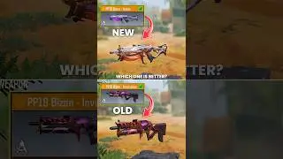 New vs Old Legendary PP19 Bizon in CODM