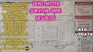 DEAD MATTER - Thanksgiving Update - News