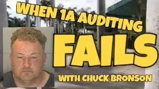 Bryan&nbsp;Wilkins aka CHUCK BRONSON has a 1st Amendment audit backfire on him 🤡
