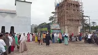 langka.Bus Tingkat Jetliner Berhenti Angkut Rombongan Umroh Ke Mekkah #busjetliner #bustingkat