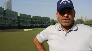 European Ryder Cup captain Thomas Bjorn at the OMEGA Dubai Desert Classic Pro-Am